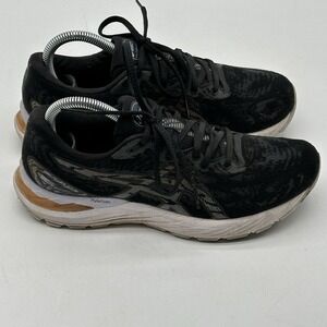 Asics Gel-Cumulus 23 Running Shoes, Black, Women's 7.5